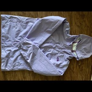 The North Face rain jacket